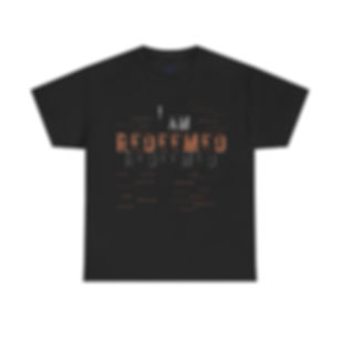 Black Redeemed Unisex Short Sleeve Tee