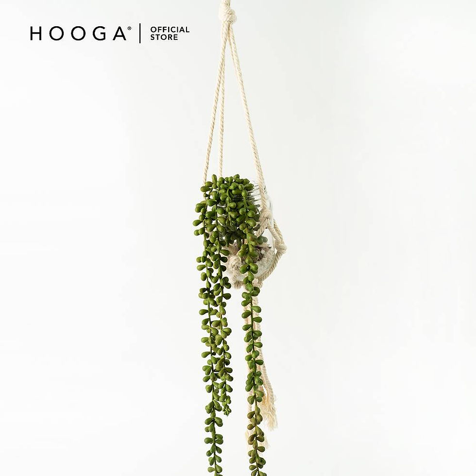 Thumbnail: HOOGA Faux Botanical 03TEHS005 Bean Leaves