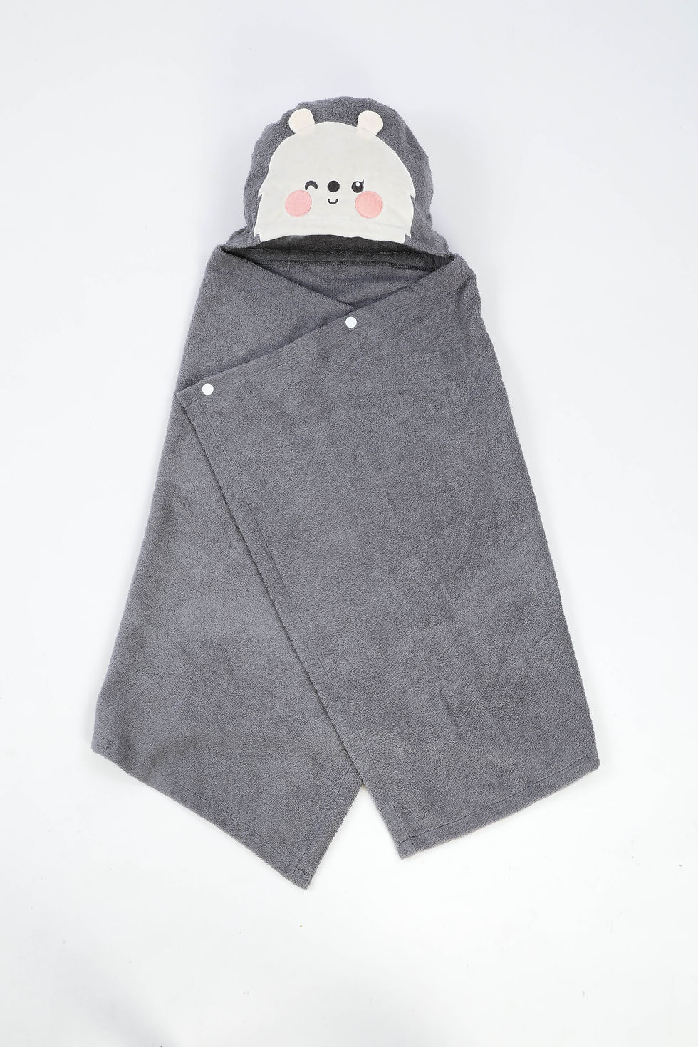 Thumbnail: AKEMI Kids Cotton Hooded Towel