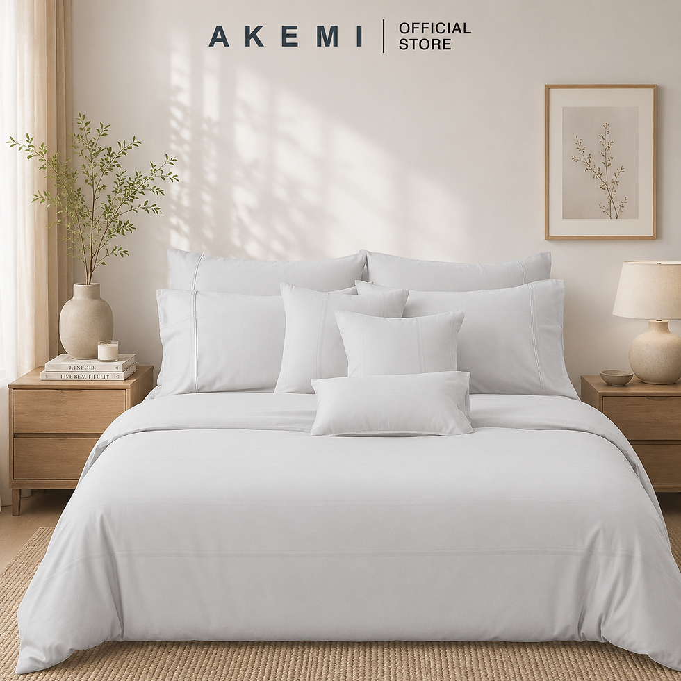 Thumbnail: AKEMI TENCEL™ Lyocell Accord Fitted Sheet Set 1300TC - Rimmo