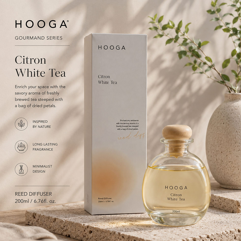Thumbnail: HOOGA Gourmand Reed Diffuser 200ml