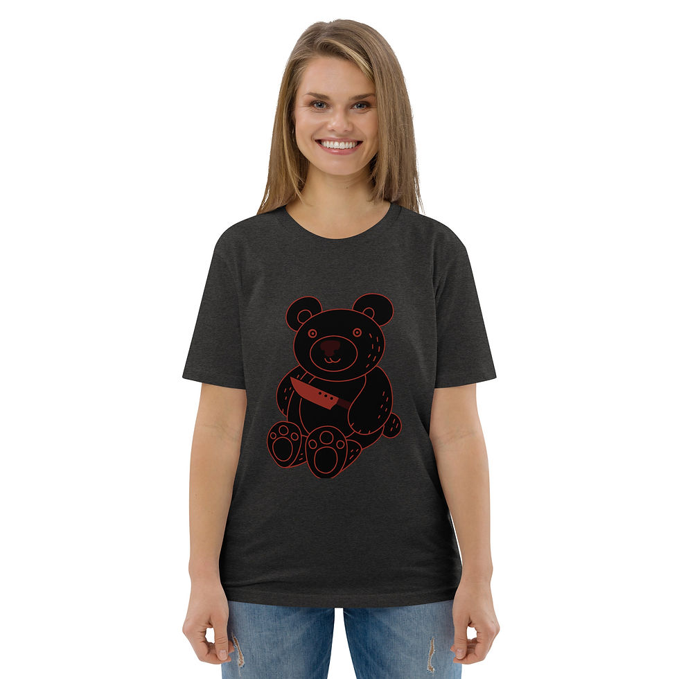 Thumbnail: Teddy Bear Unisex organic cotton t-shirt
