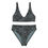 Thumbnail: Gothic Lace Recycled high-waisted bikini