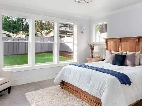 bedroom window designs