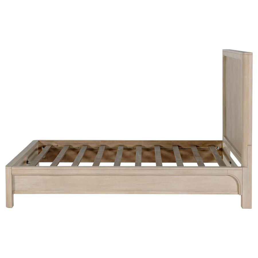 Thumbnail: Solano 56-inch Queen Panel Bed Weathered Mango