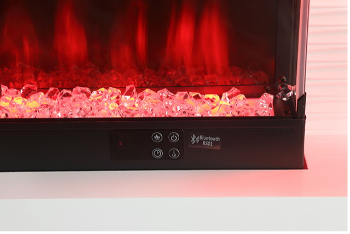 Miniatura: Peseux 71" TV Stand w/ Electric Fire Place
