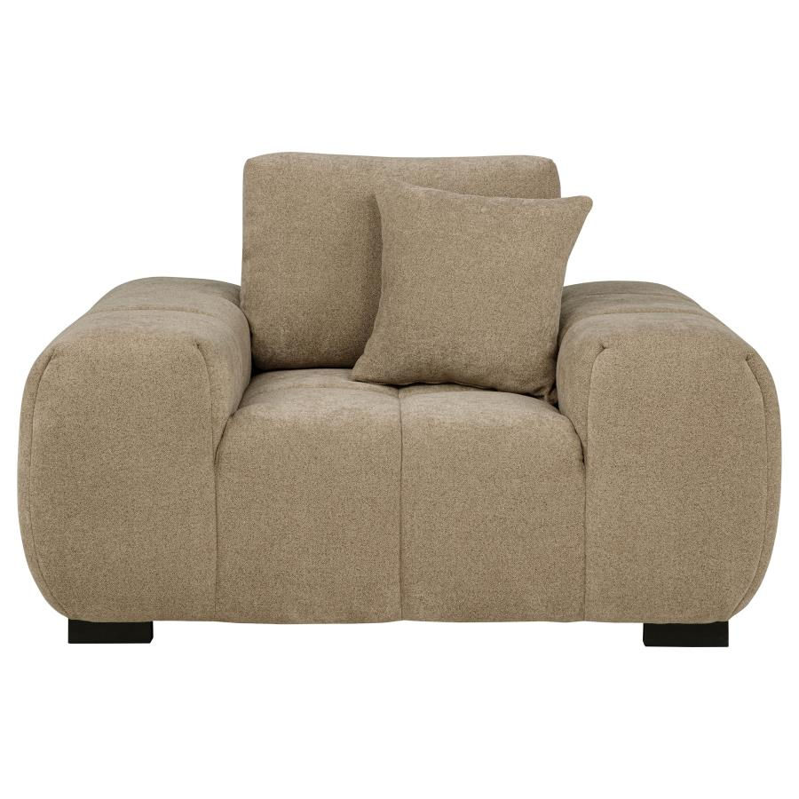 Thumbnail: Octavia Upholstered Track Arm Accent Chair