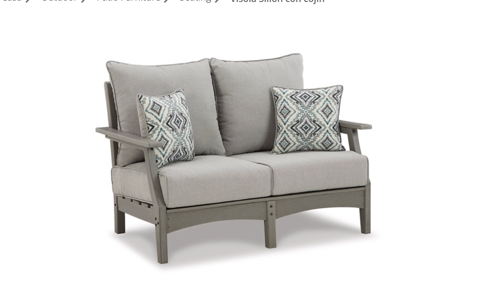 Miniatura: Visola Loveseat with Cushion