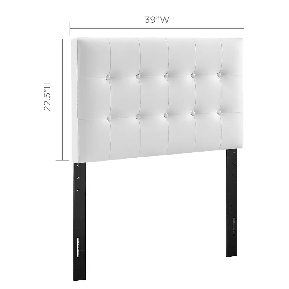 Thumbnail: Emily Upholstered Vinyl Headboard