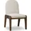 Miniatura: Xolani Chenille Upholstered Dining Chair – Chinchilla / Impala