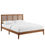 Thumbnail: Sirocco Rattan and Wood Platform Bed – Walnut