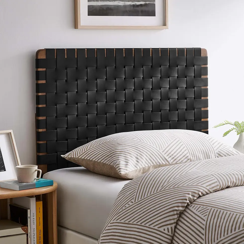 Miniatura: Sparta Weave Vegan Leather Headboard