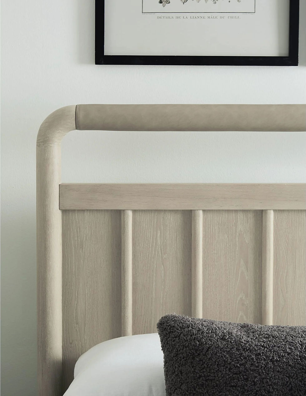 Thumbnail: Camden Shiplap Oak Wood Platform Bed in Chai