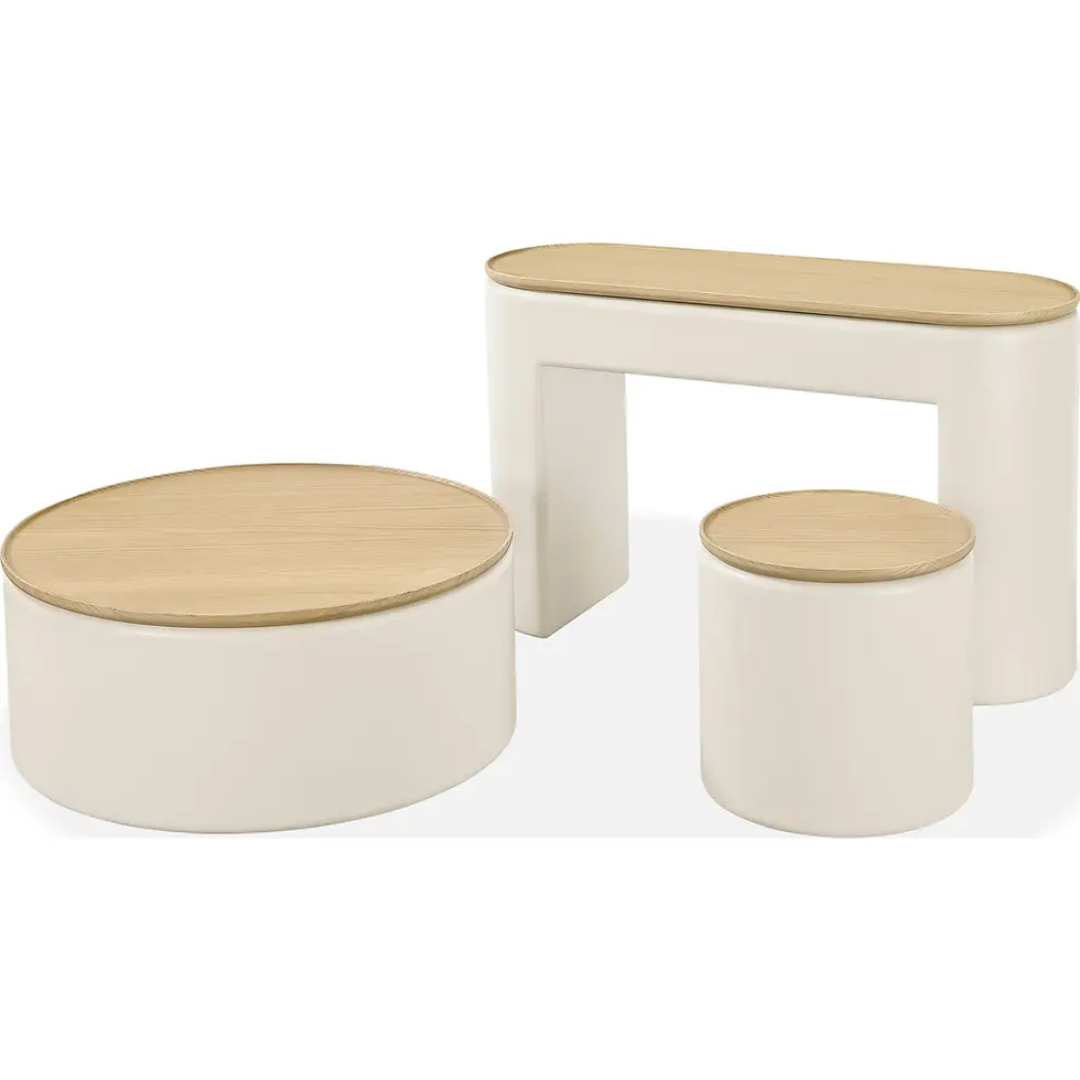 Thumbnail: Oskar Lift Top Console Table in Barley