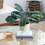 Thumbnail: Green Faux Foliage Monstera Indoor Outdoor Artificial Plant