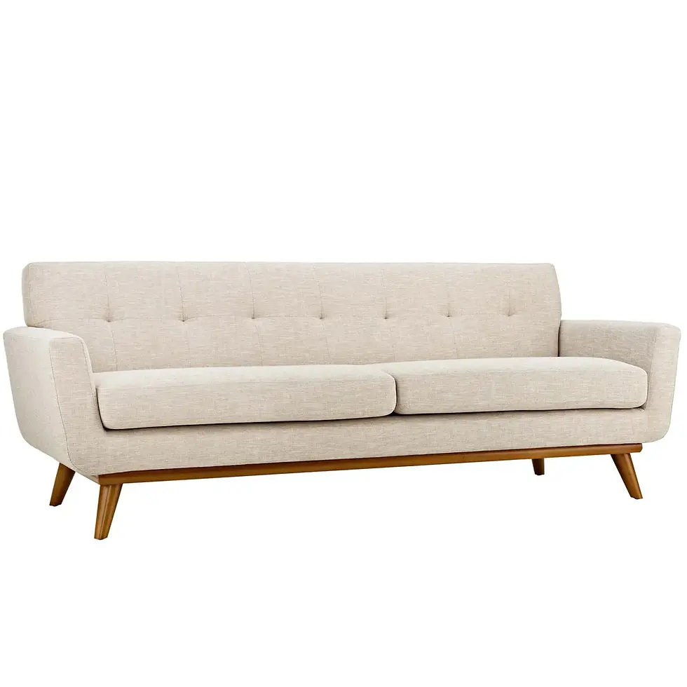 Thumbnail: Engage Armchairs and Sofa Set of 3 in Beige