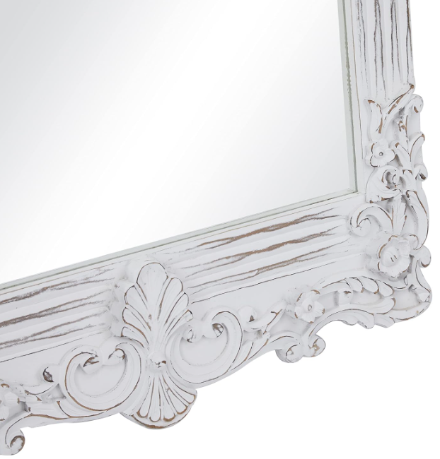 Thumbnail: “Château Blanc” French Country Wall Mirror