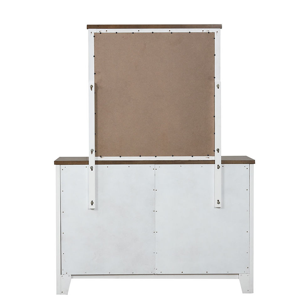 Thumbnail: Dresser, White/Dark Brown