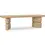 Miniatura: Nia Acacia Wood Dining Bench in Lioness