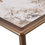Thumbnail: Tulum Stone Top Dining Table with Bronze Metal Base