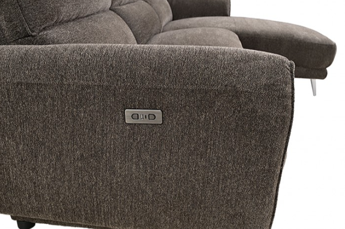 Thumbnail: Brande Power Sectional – Brown