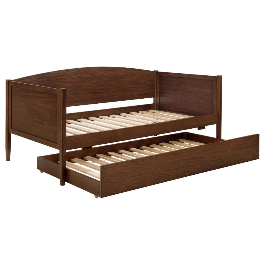 Thumbnail: Bozeman Wood Twin Daybed With Trundle Medium Walnut