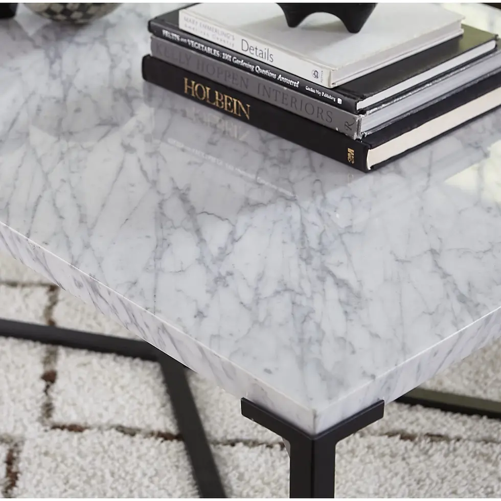 Thumbnail: Saxon Console Table in Matte Black
