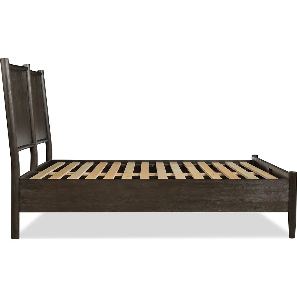 Miniatura: Rockport Oak Wood Platform Bed in Yin