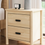 Thumbnail: Cabinella Two-Drawer Nightstand