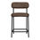 Thumbnail: Wooden Frame & Metal Base, Barstool 24"