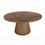 Thumbnail: Brown Balam 5-Piece Round Dining Set – Solid Mango & Teak Wood Table