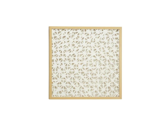 Thumbnail: White Paper Geometric Home Shadow Box