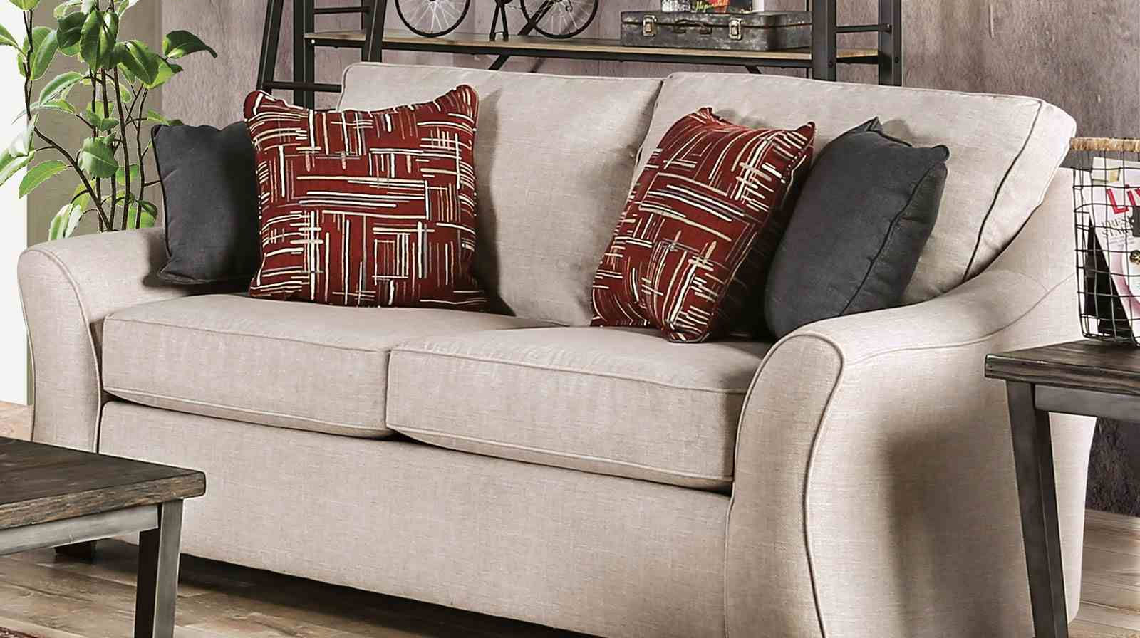 Loveseat, Ivory