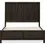 Thumbnail: Dorsey Wooden Panel Bed — Basalt Grey (Queen)