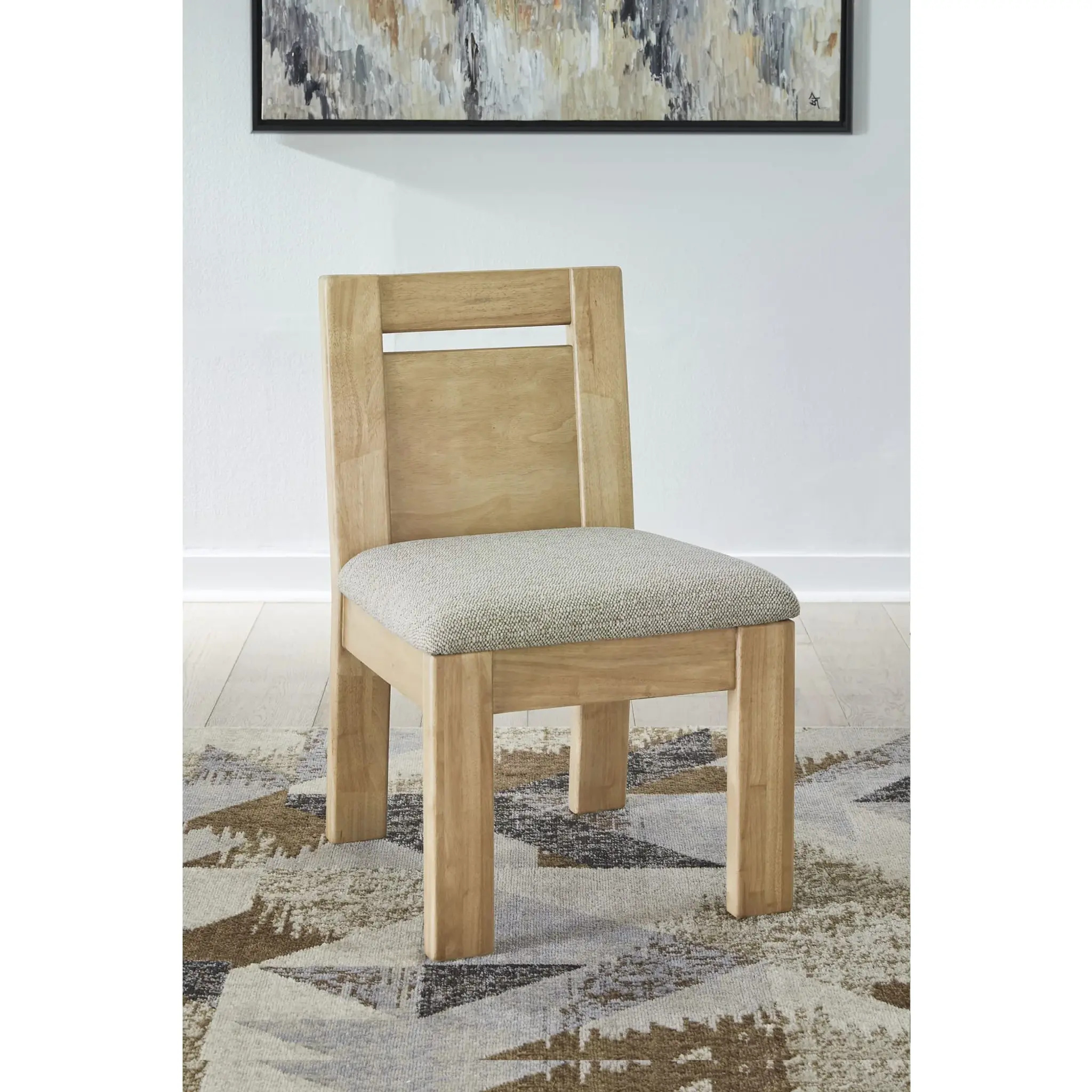 Nia Chenille Upholstered Dining Chair – Lioness / Hyena