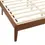 Thumbnail: Sirocco Rattan and Wood Full Platform Bed – Walnut