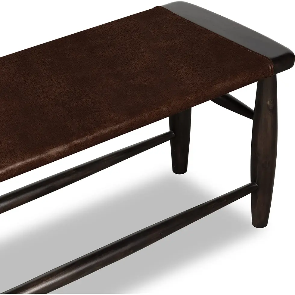 Thumbnail: Koko Upholstered Bench in Minx