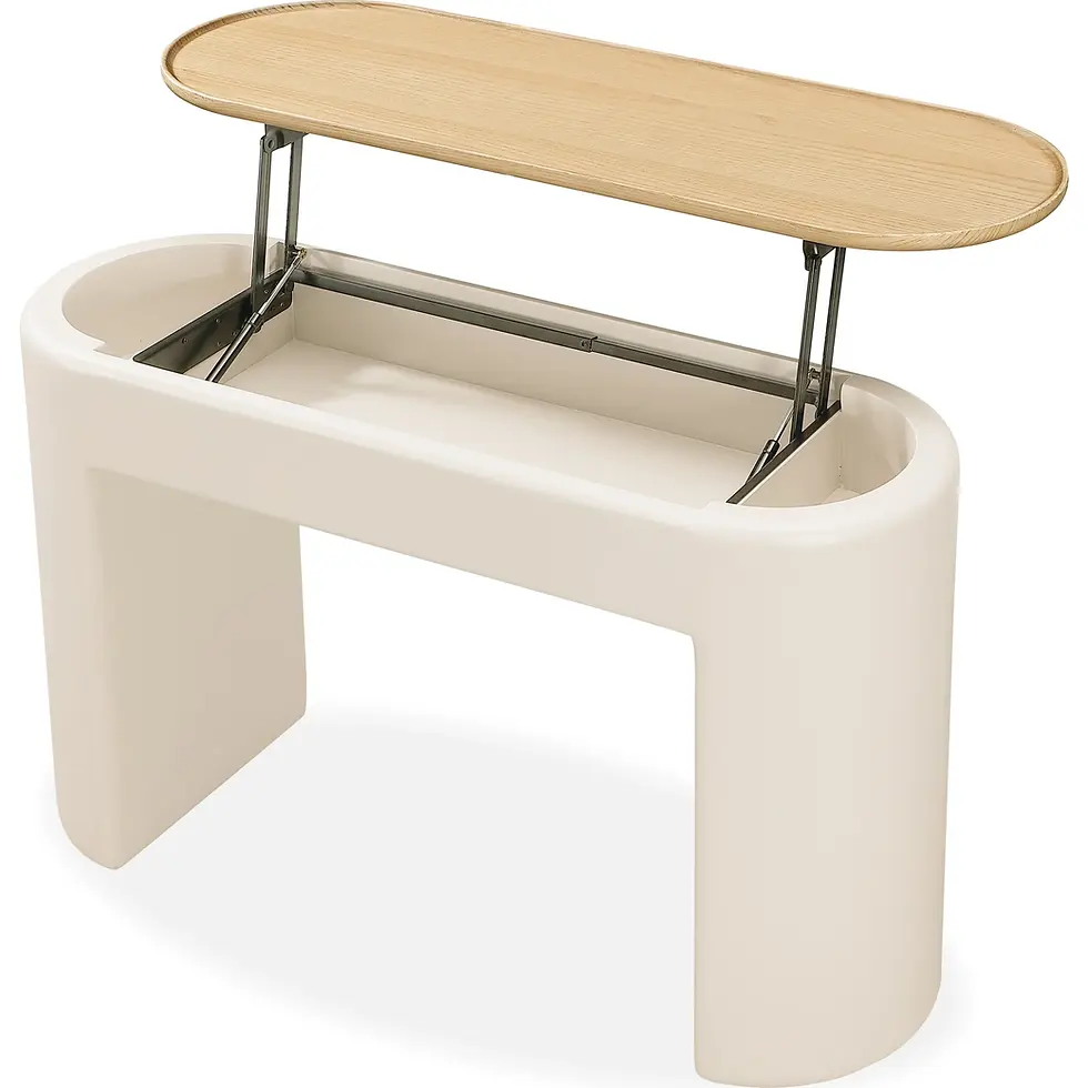 Thumbnail: Oskar Lift Top Console Table in Barley