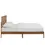 Thumbnail: Sirocco Rattan and Wood Platform Bed – Walnut
