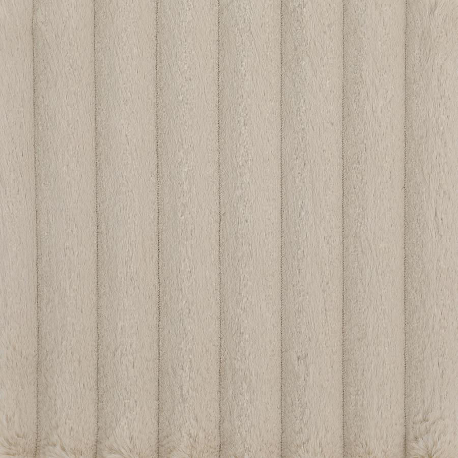 Thumbnail: Ellorie 3-piece Upholstered Curved Sofa Set Beige