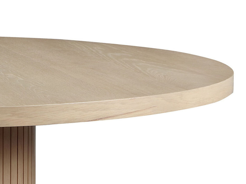 Thumbnail: Caspian 5-Piece Round Dining Table Set