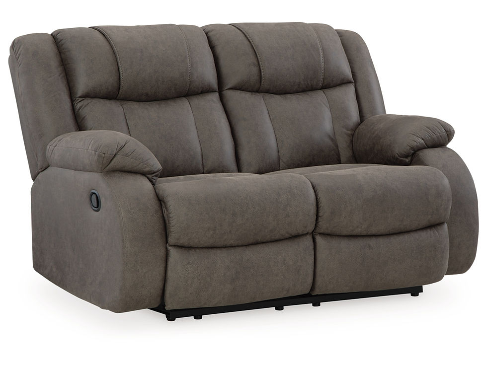 Miniatura: First Base Manual Reclining Loveseat