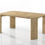 Thumbnail: Magnus Oak Finish 66" Extendable Rectangular Dining Table Set with Chairs