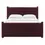 Miniatura: Rael Performance Velvet Platform Bed – Mulberry