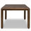 Thumbnail: Xolani Rectangular Acacia Wood Leg Table in Impala