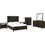 Thumbnail: Dorsey Wooden Two Drawer Storage Bed in Basalt Grey — California King (6/0)