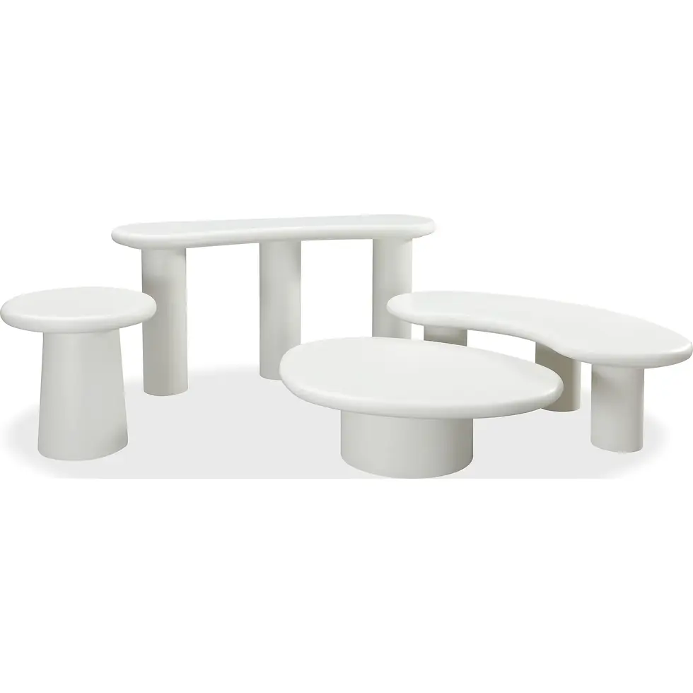 Miniatura: Sven Short Wooden Coffee Table – Rice