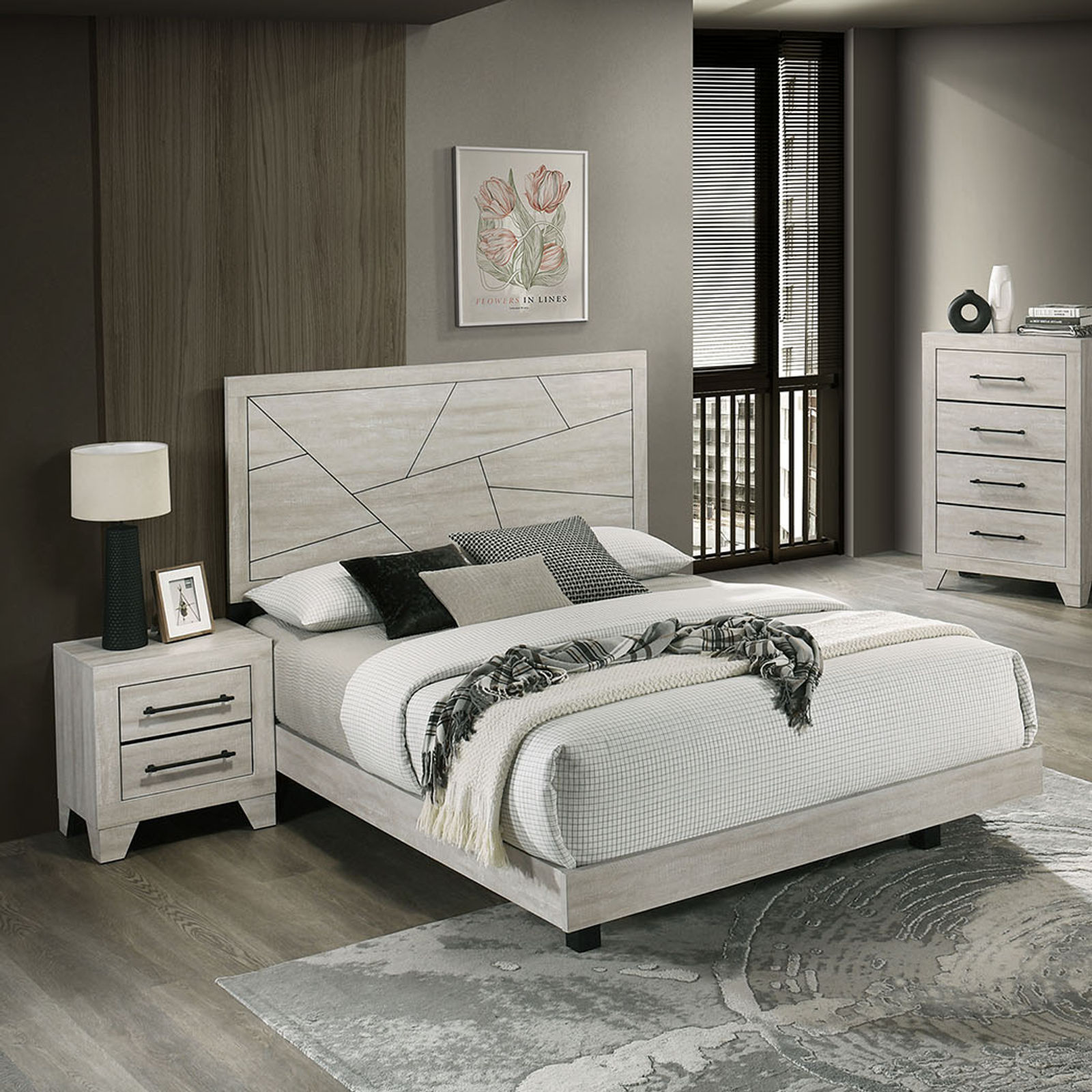 4 Pc. Queen Bedroom Set