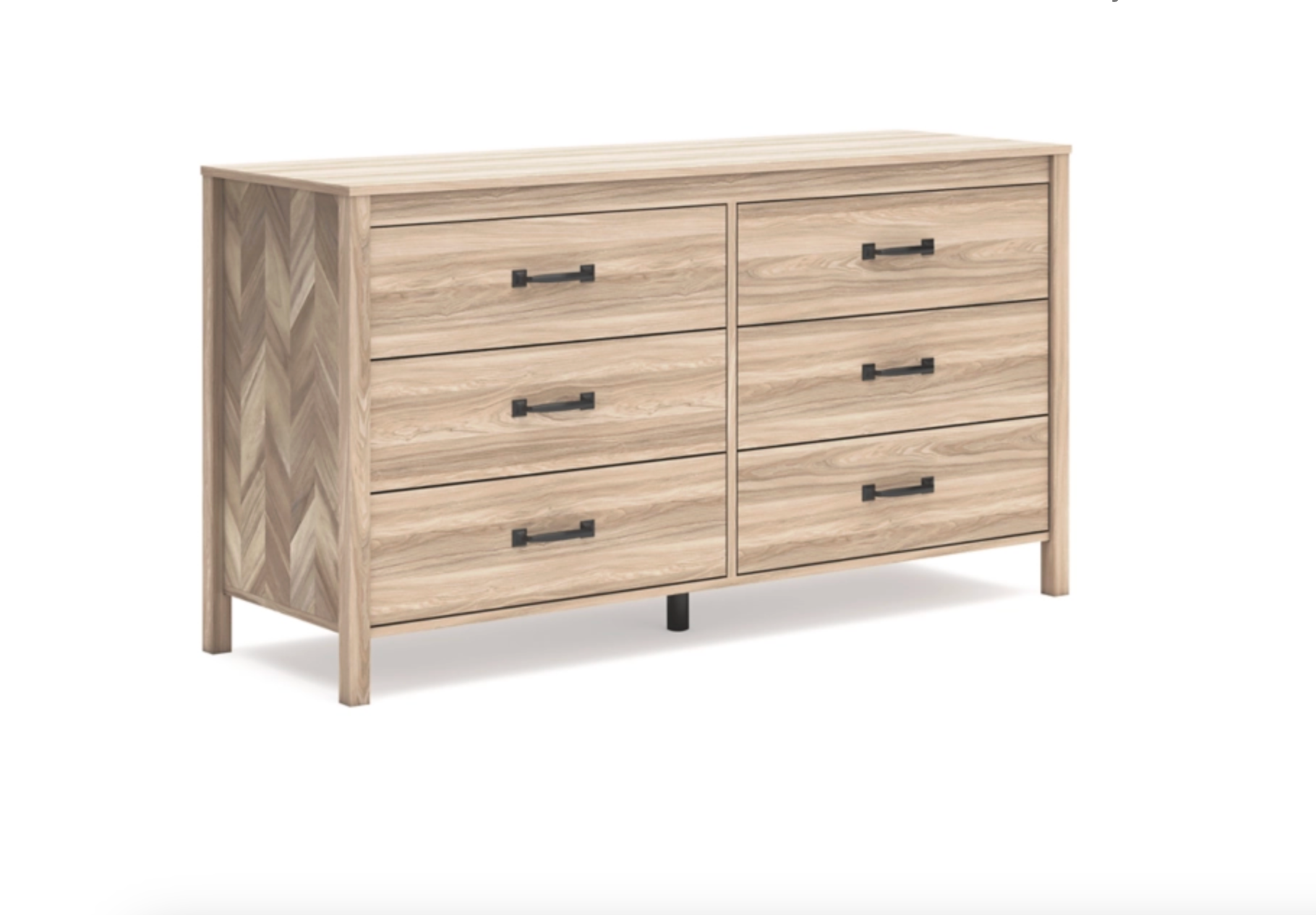 Battelle Six-Drawer Dresser – Tan