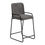 Thumbnail: Wooden Frame & Metal Base, Barstool 30"